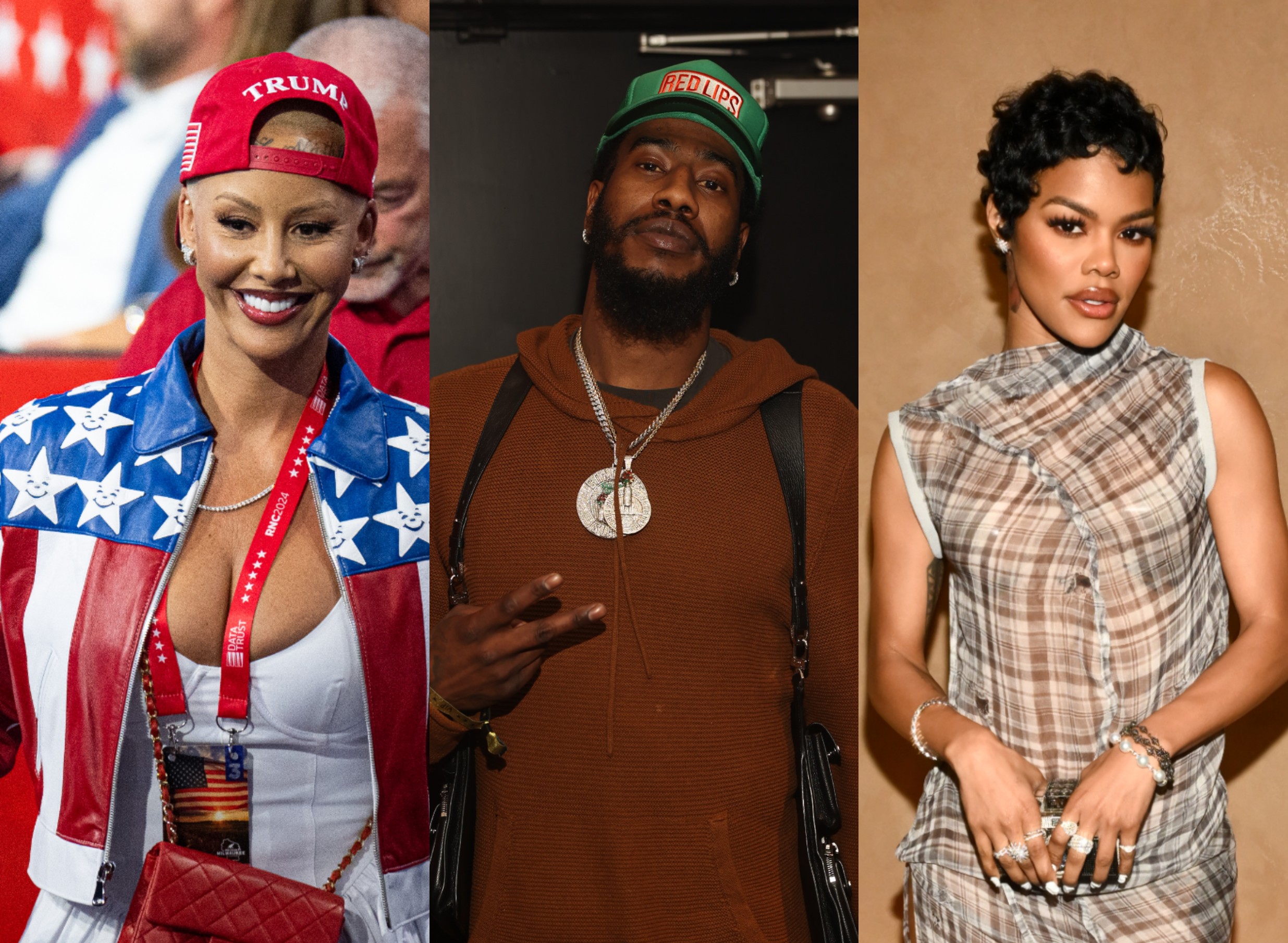 Amber Rose x Iman Shumpert x Teyana Taylor