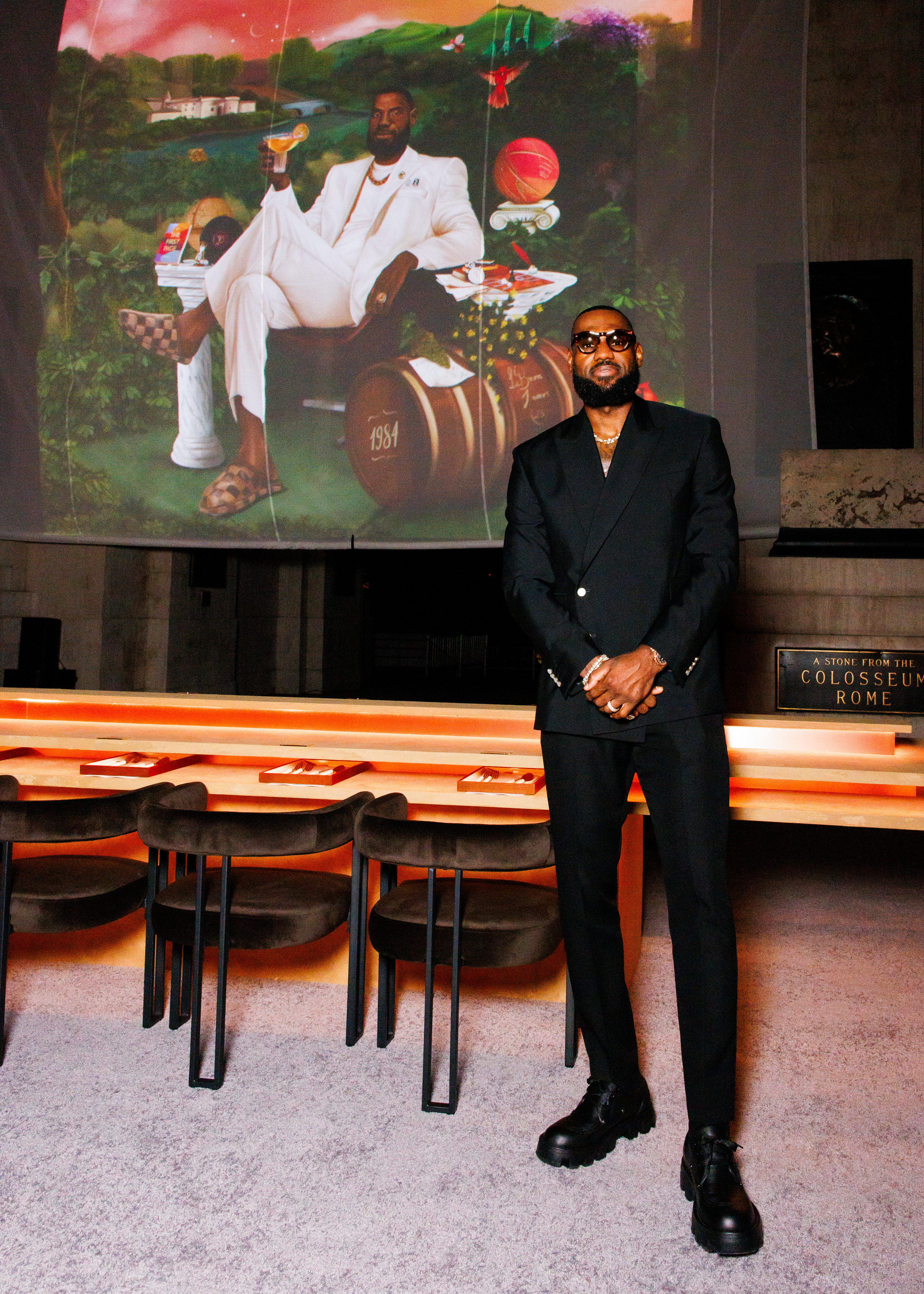 LeBron James Hennessy Dinner