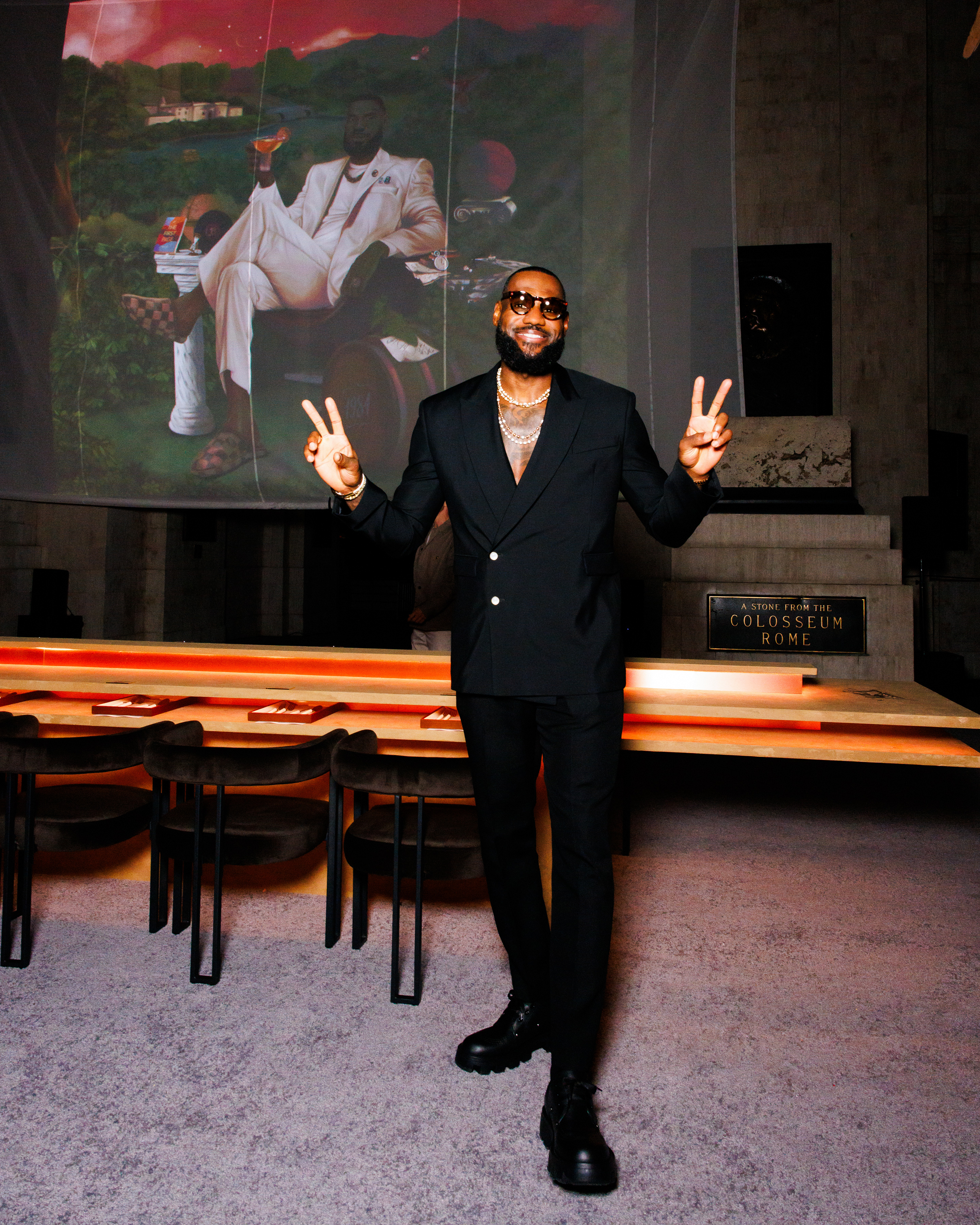 LeBron James Hennessy Dinner