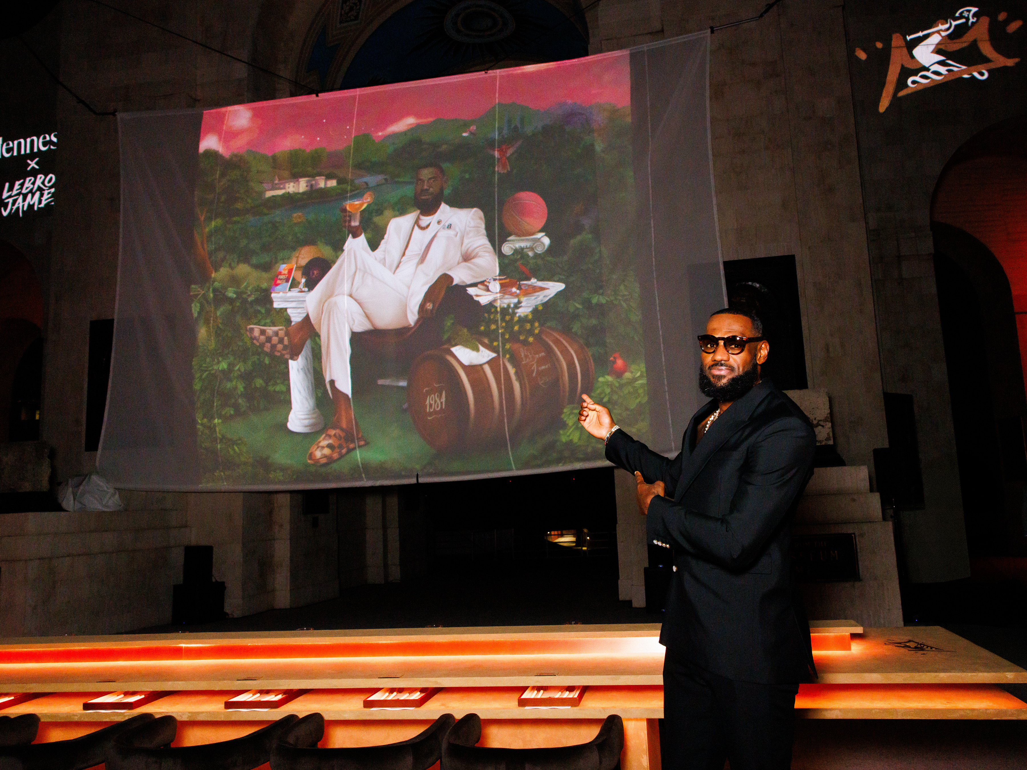 LeBron James Hennessy Dinner