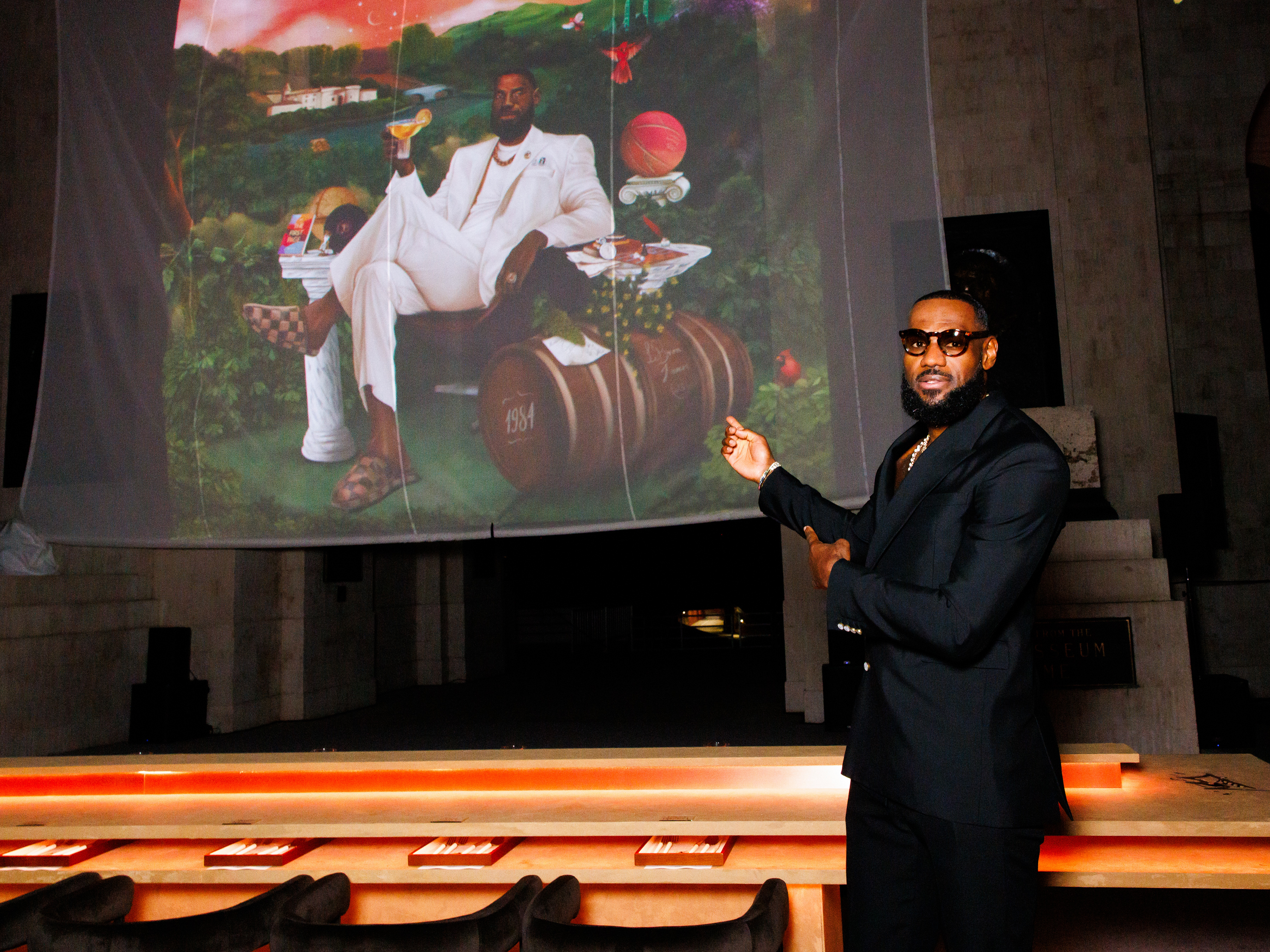 LeBron James Hennessy Dinner