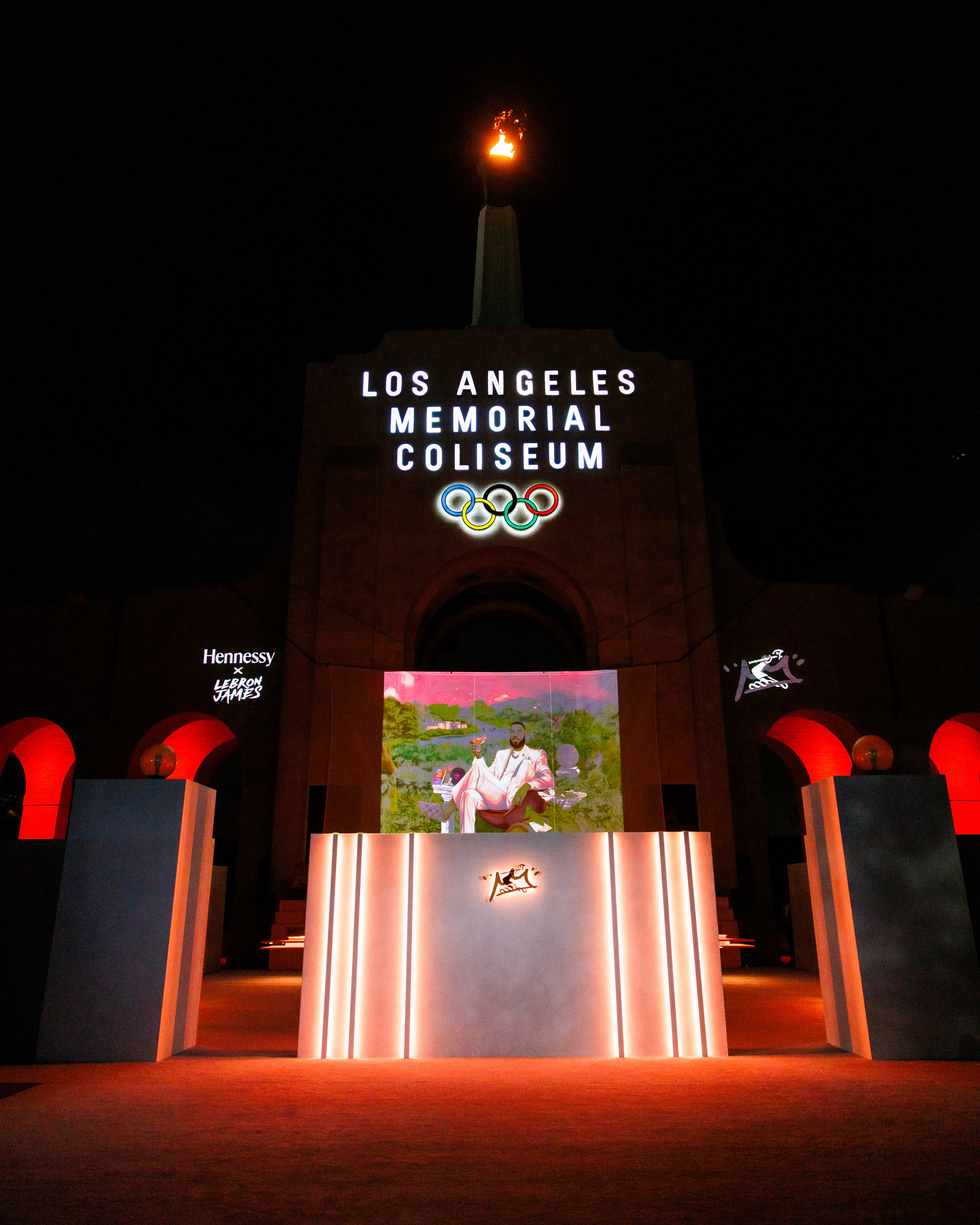 LeBron James Hennessy Dinner