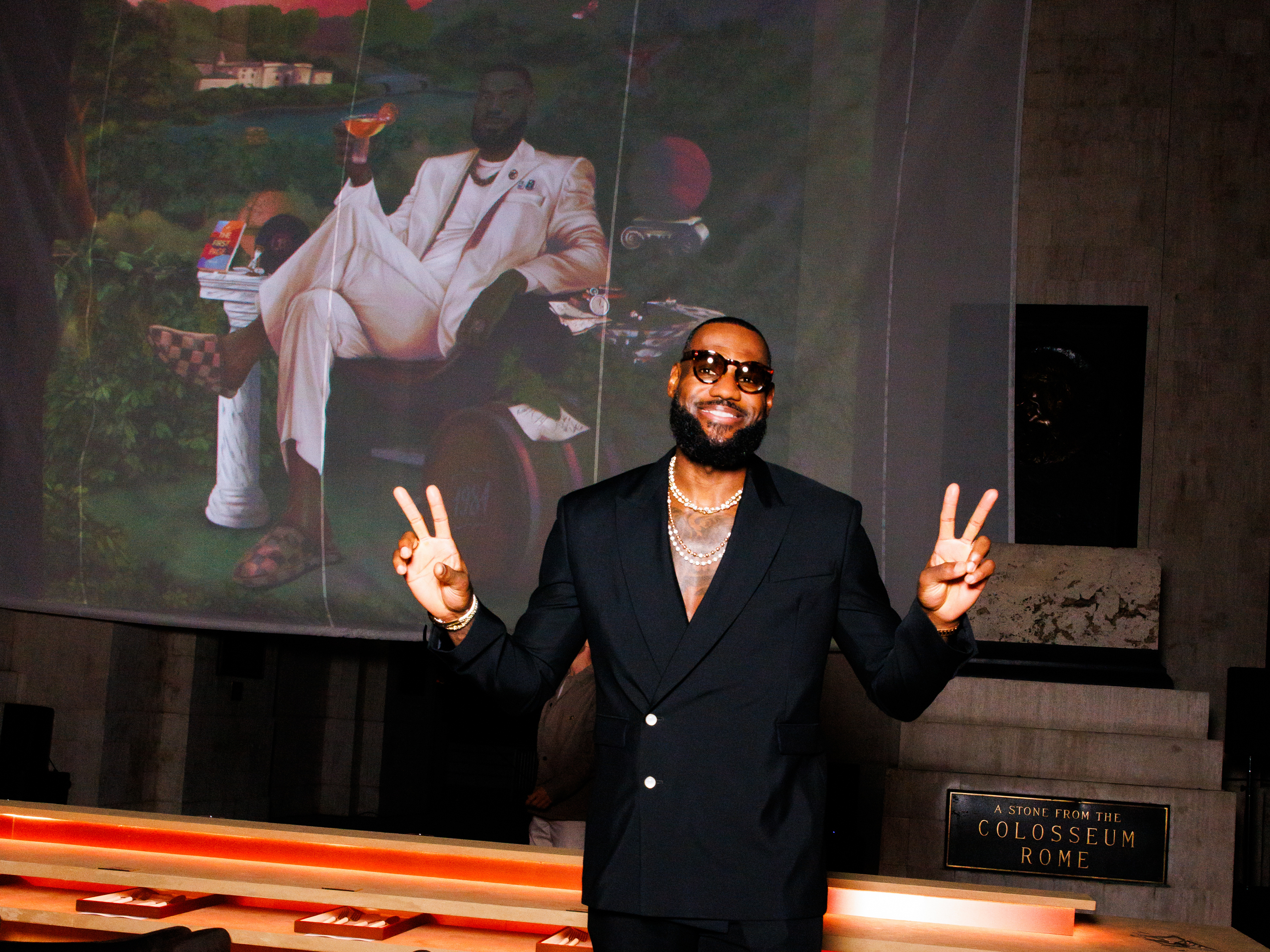 LeBron James Hennessy Dinner