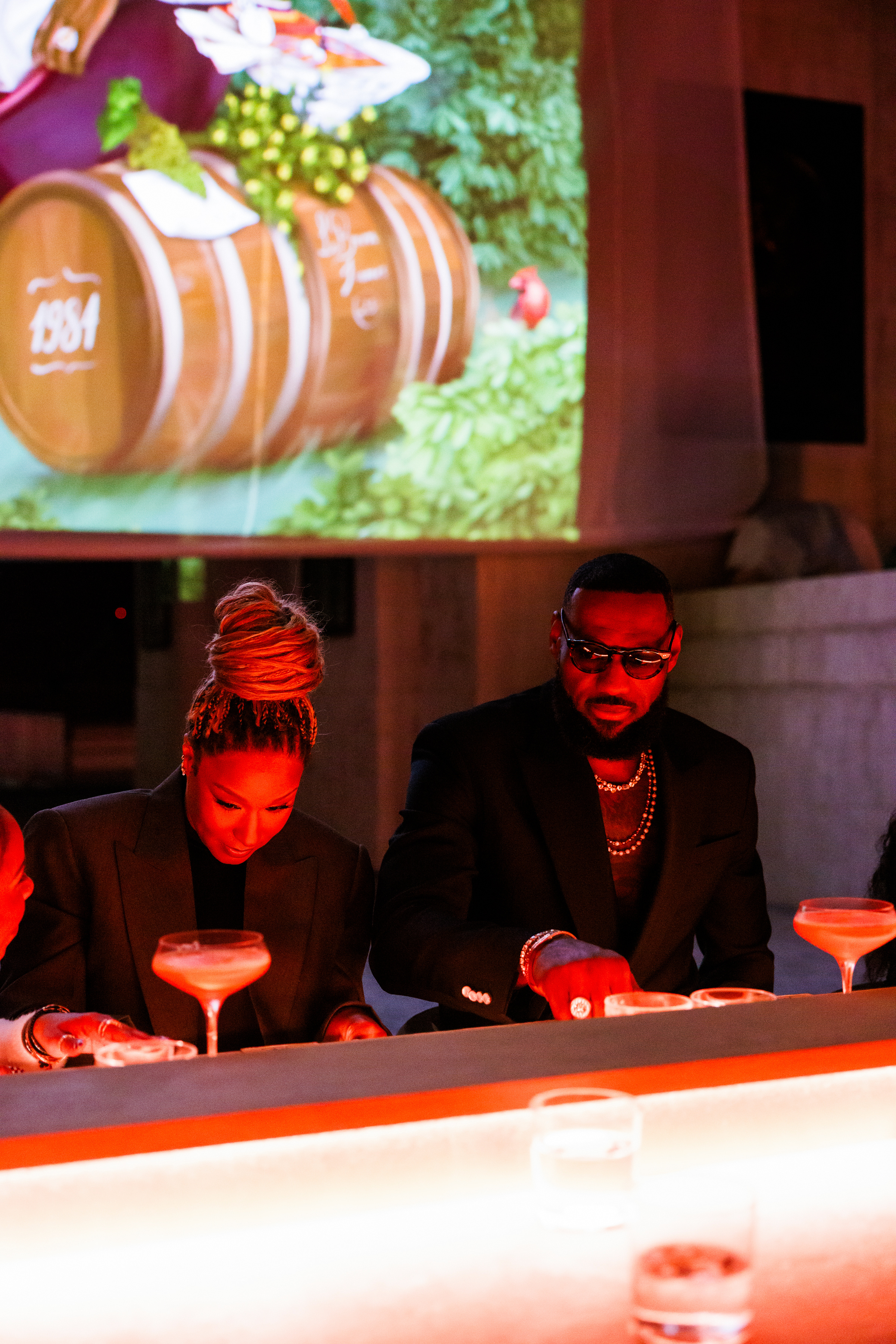 LeBron James Hennessy Dinner