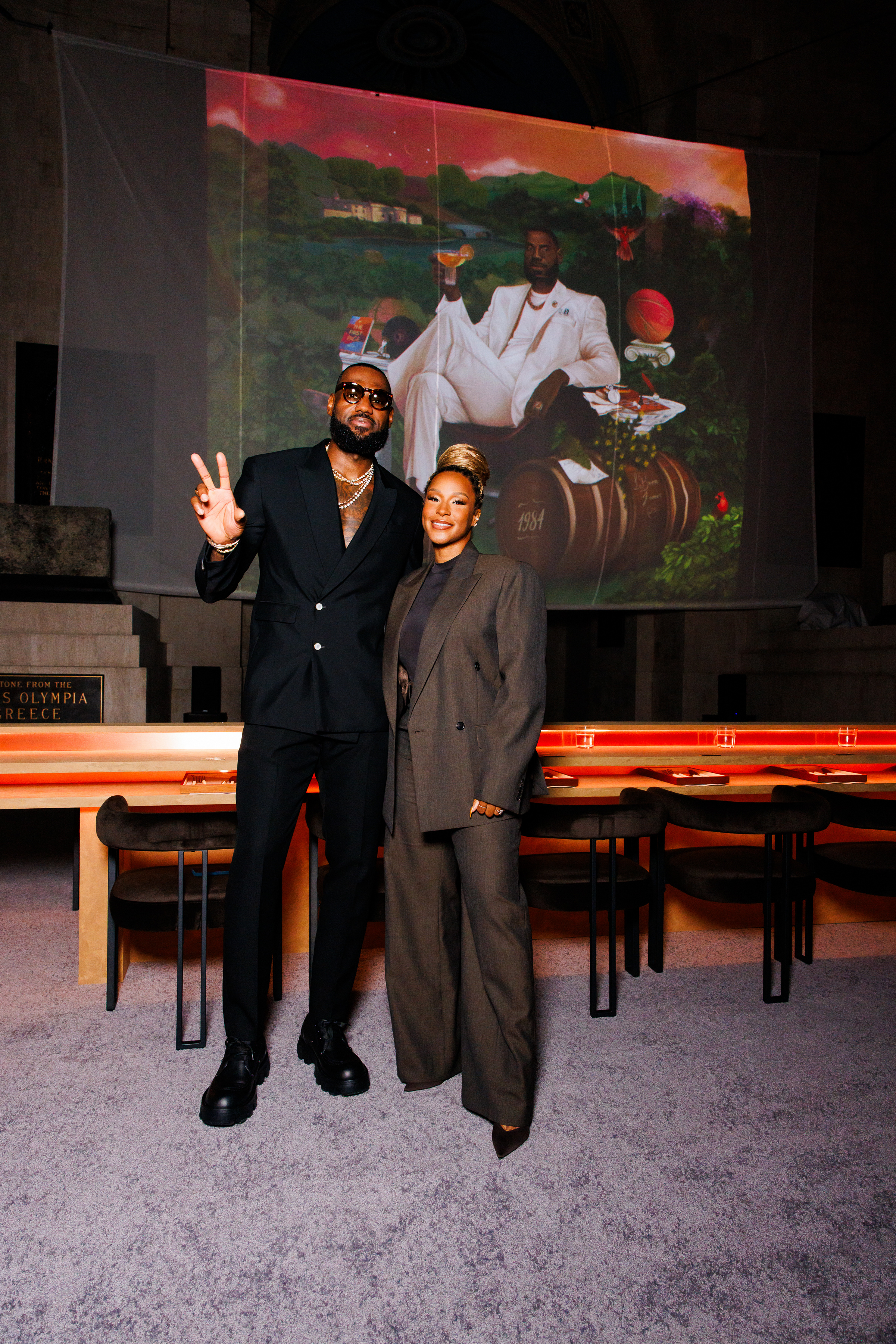 LeBron James Hennessy Dinner