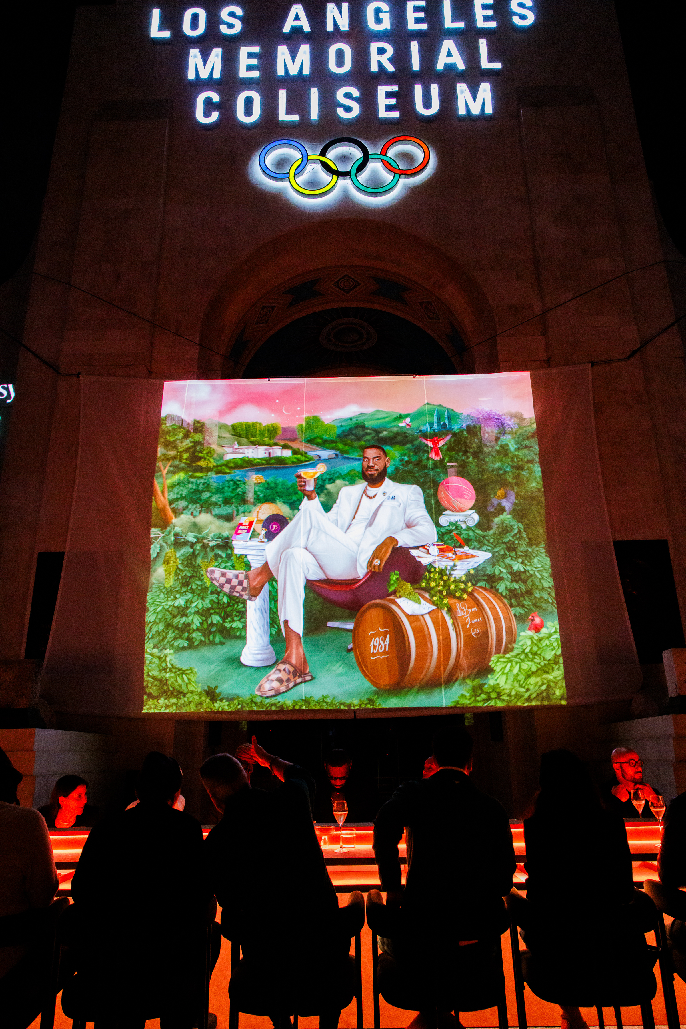 LeBron James Hennessy Dinner