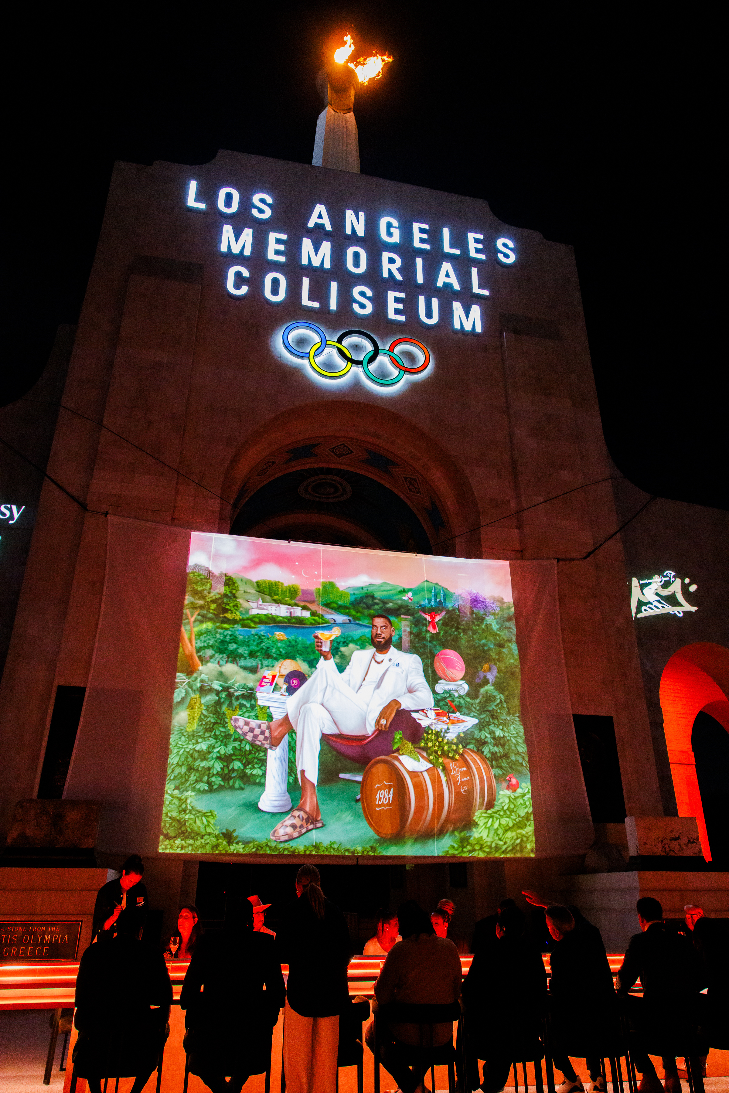 LeBron James Hennessy Dinner