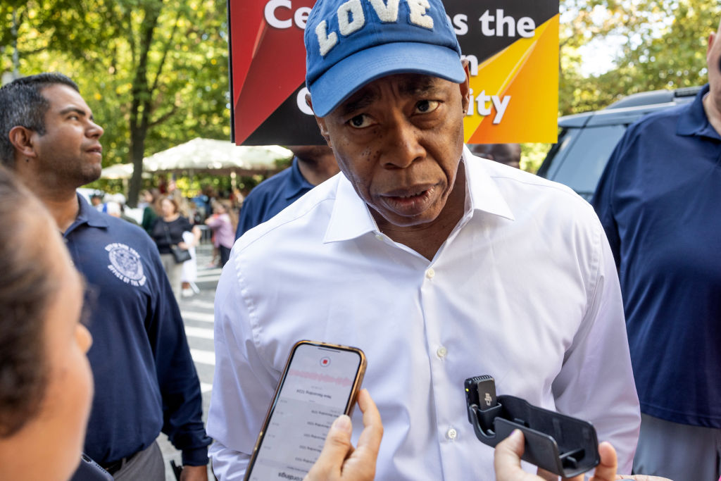 New York City Mayor Eric Adams