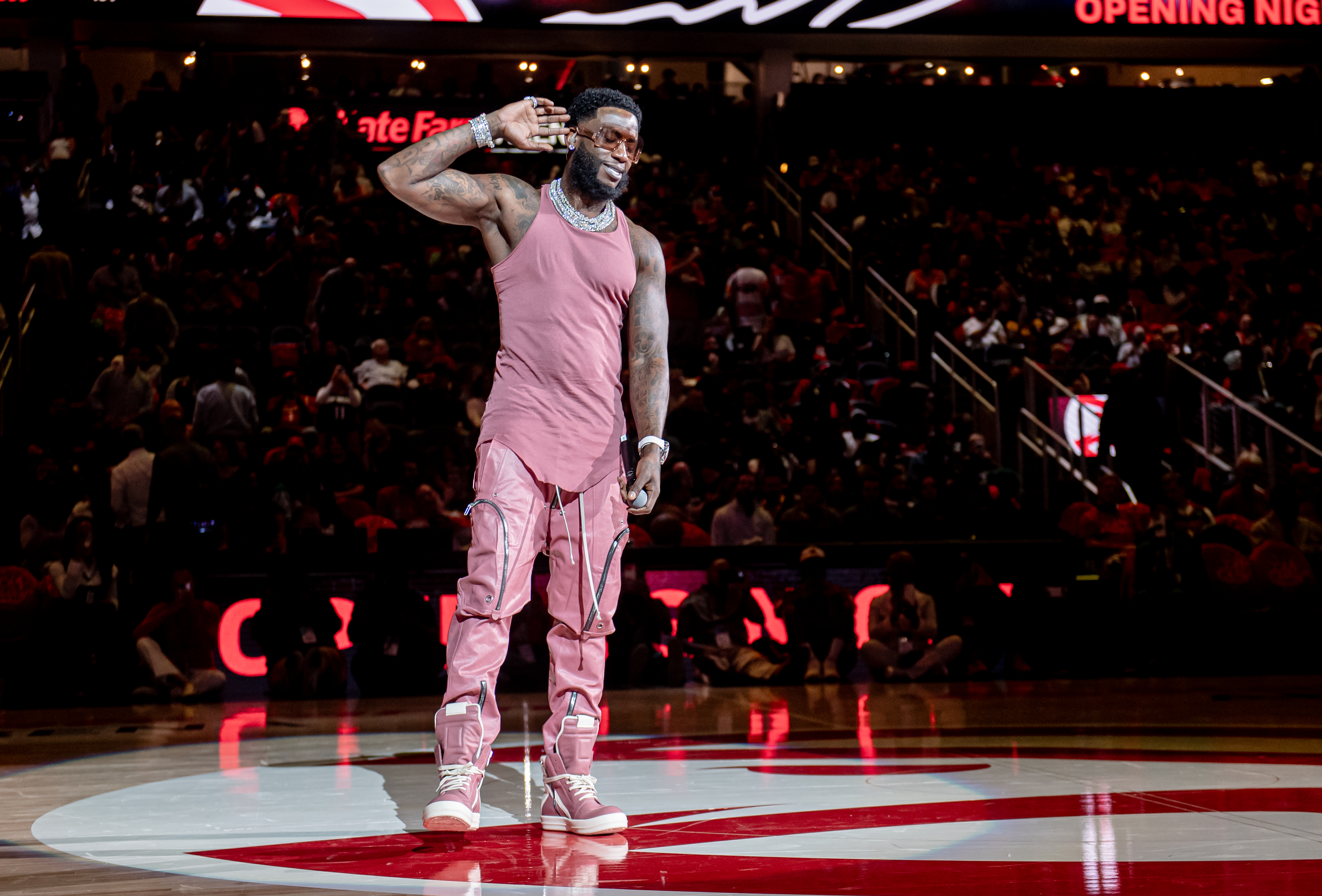 Atlanta Hawks Gucci Mane Halftime show