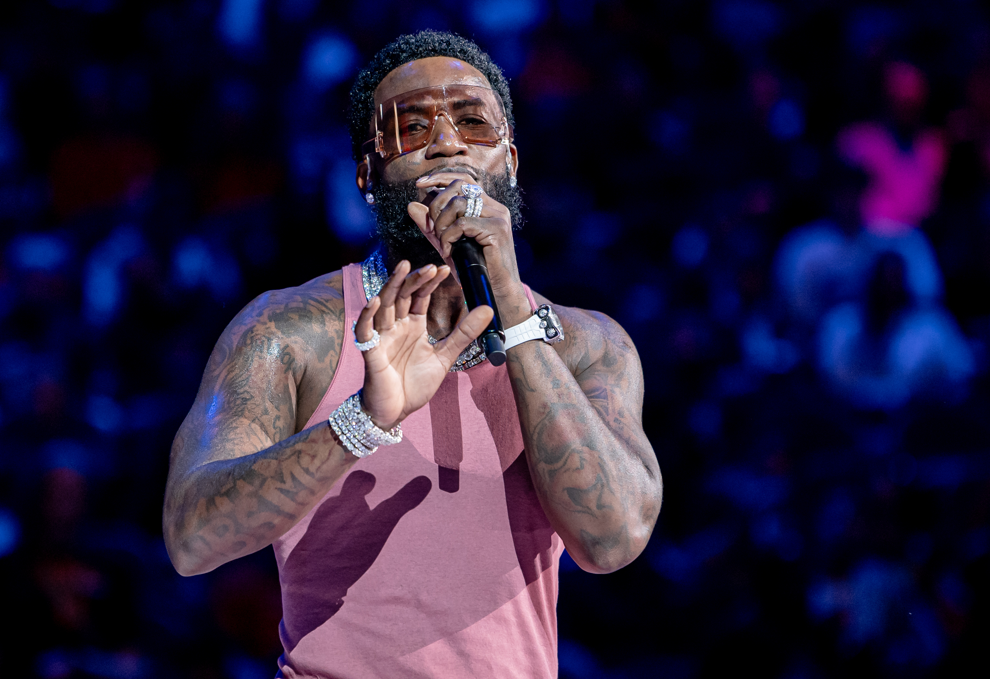 Atlanta Hawks Gucci Mane Halftime show