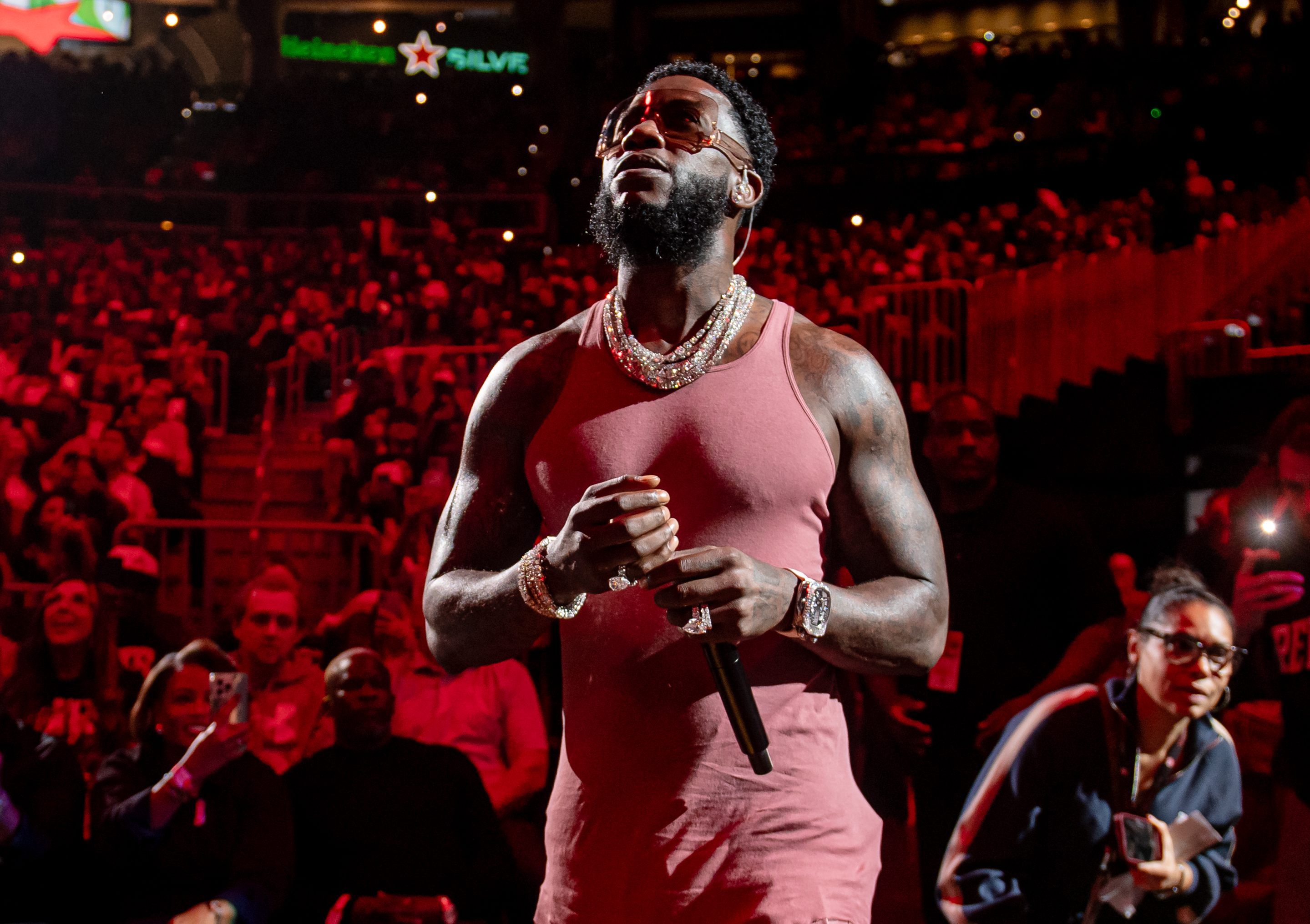 Atlanta Hawks Gucci Mane Halftime show