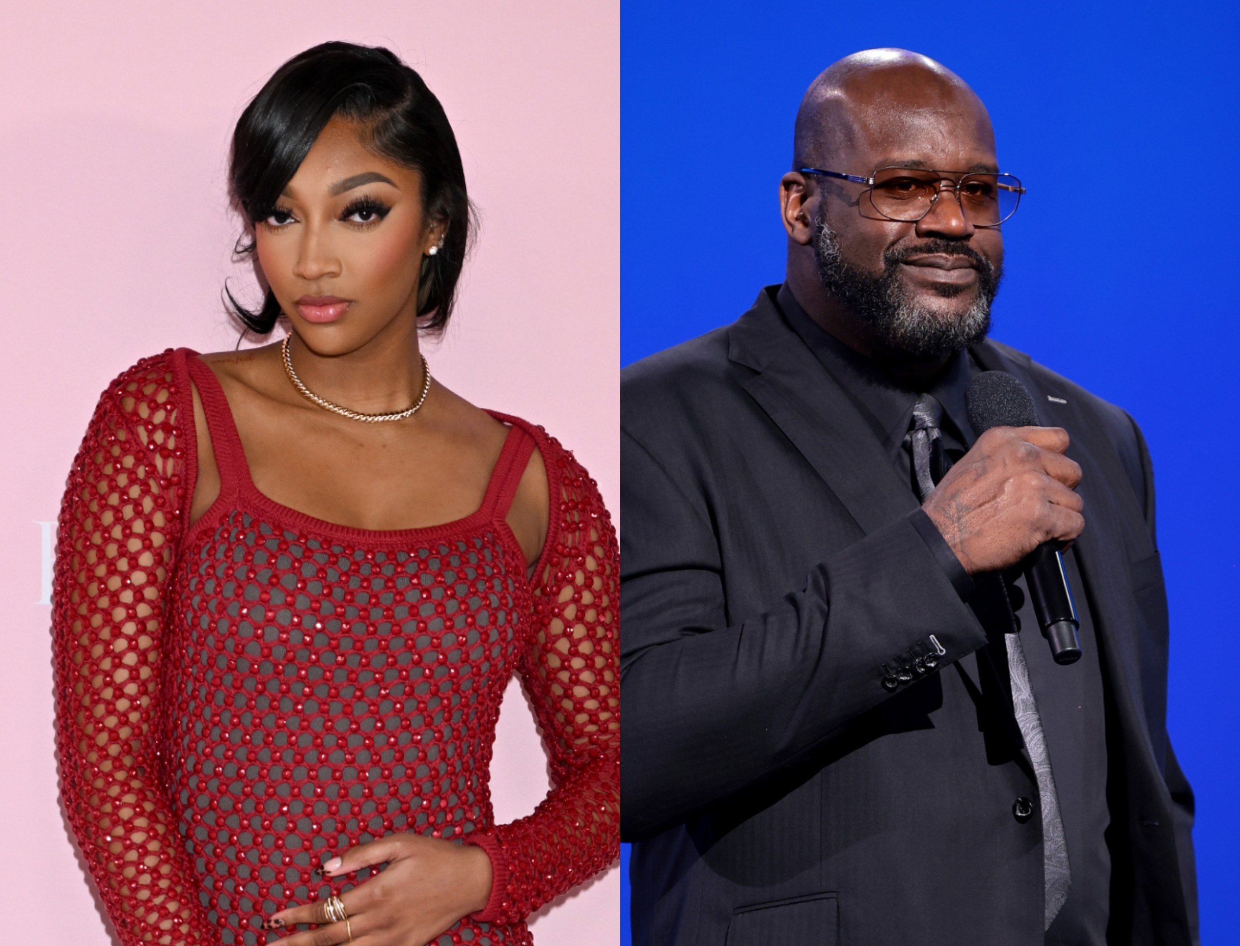 Angel Reese x Shaquille O'Neal