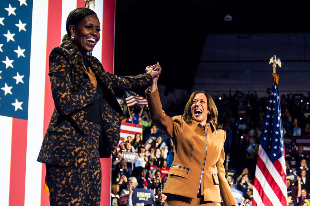 VP Kamala Harris Campaign 2024 Former First Lady Michelle Obama