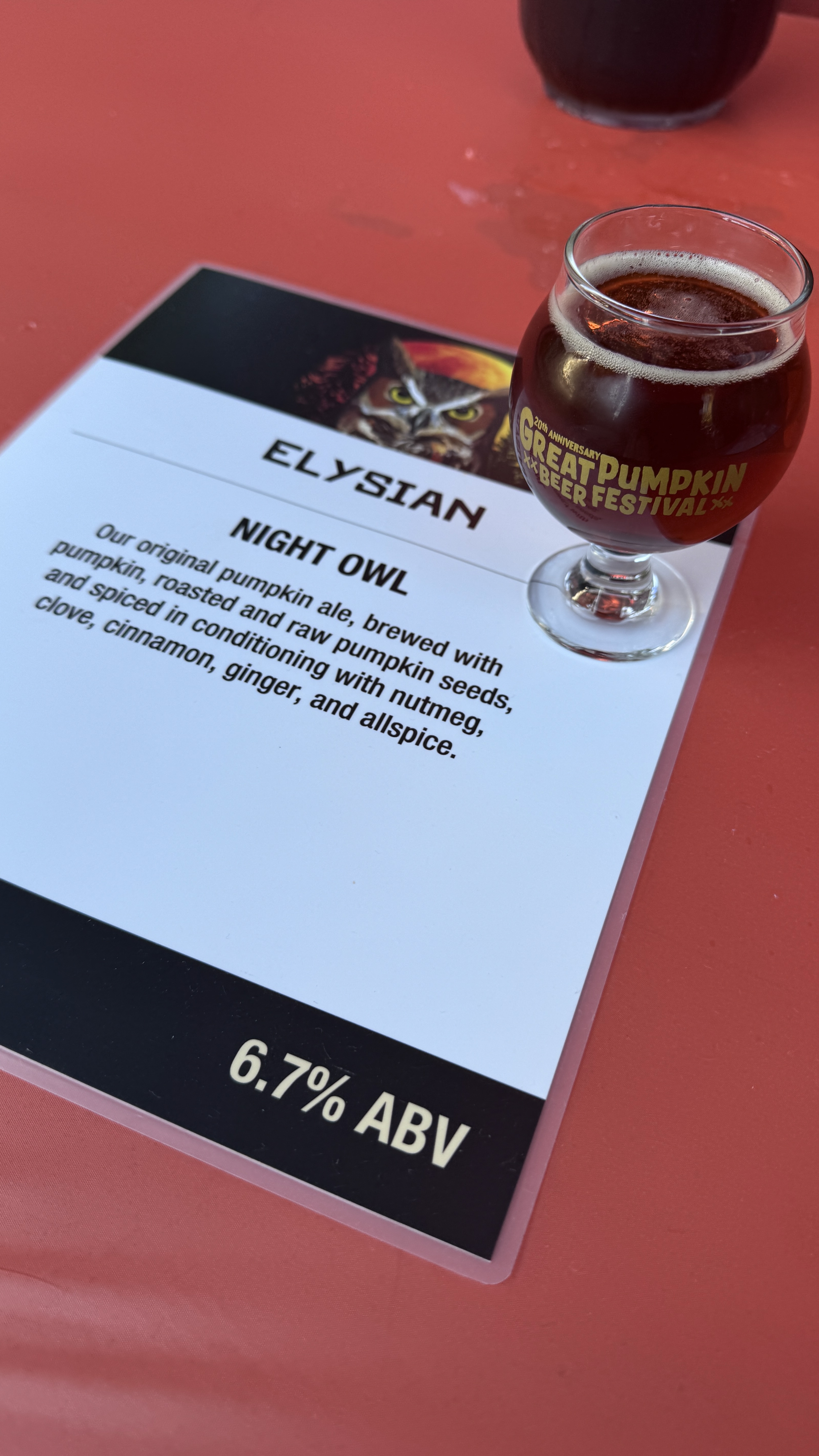 Elysian Brewing Great Pumpkin Beer Festival