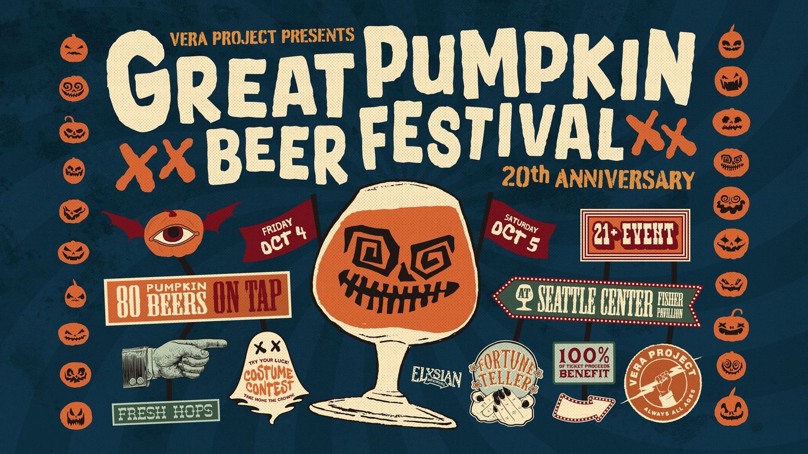 Elysian great pumpkin beer festival