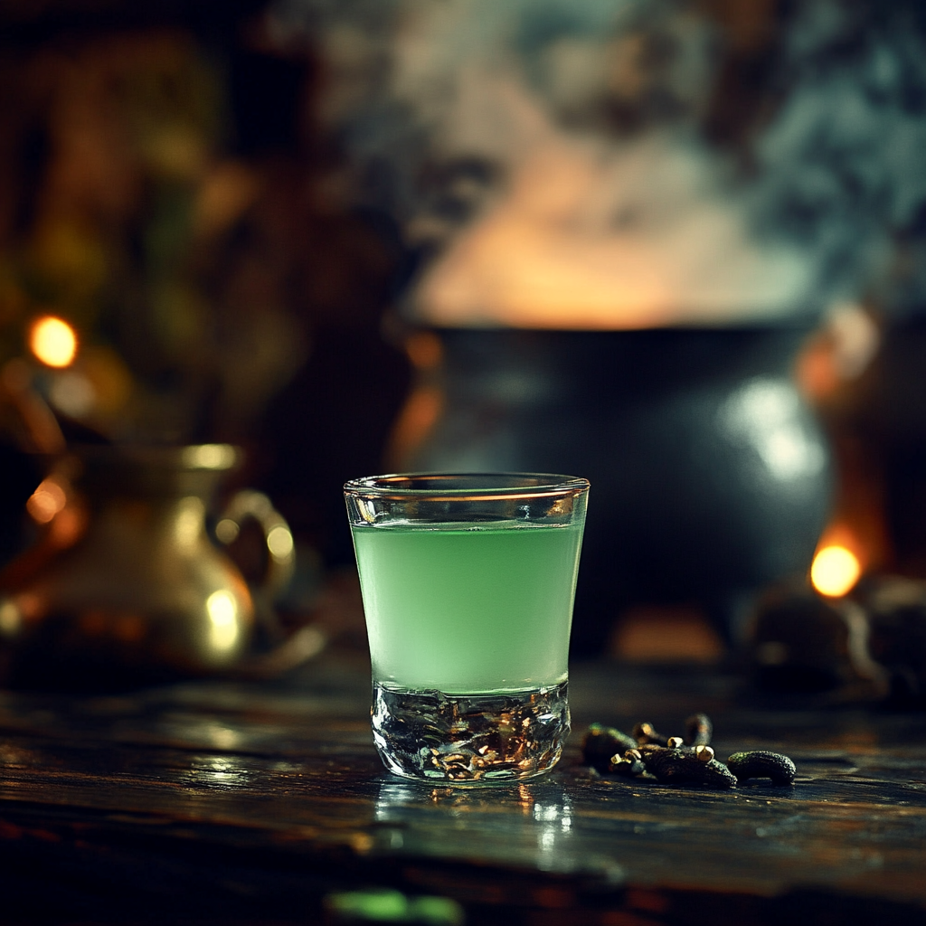 Ghoulish Green Tea Taster