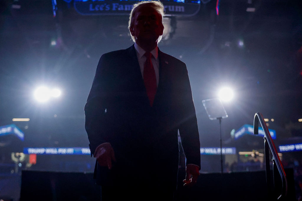 Republican Presidential Candidate Donald Trump Campaigns In Nevada