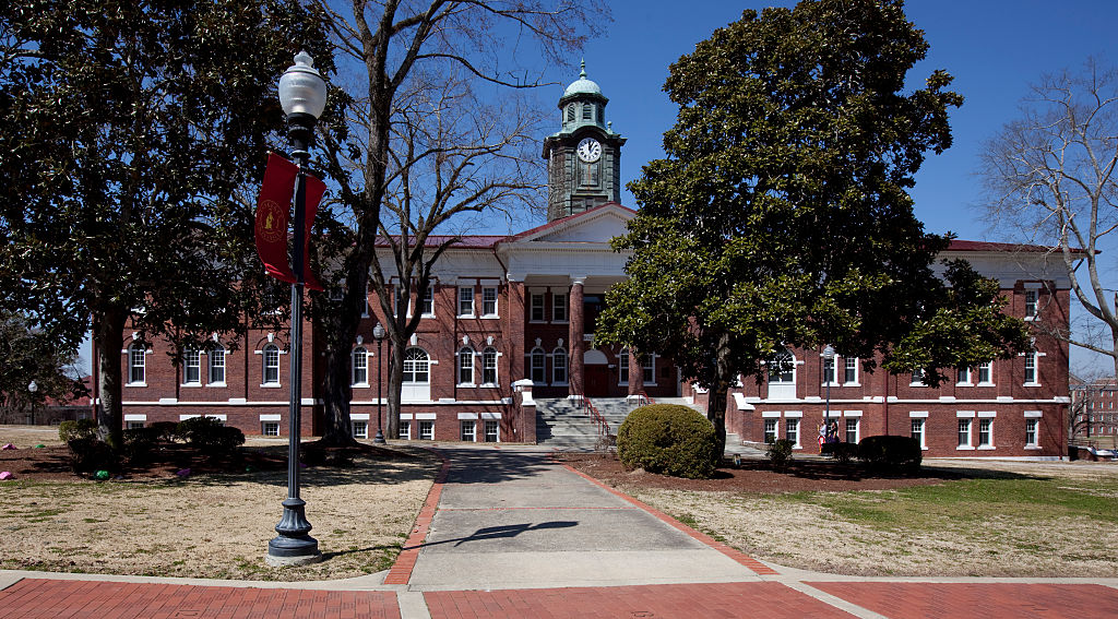 White Hall historic building, Tuskegee University, Tuskegee, Alabama