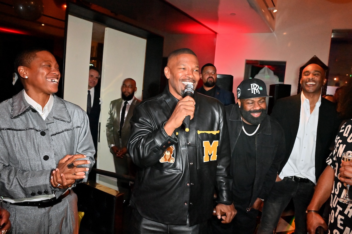 Jamie Foxx Strong Black Legends Toast