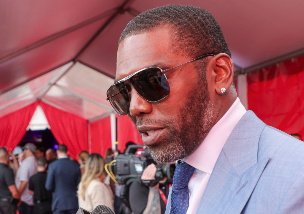 Randy Moss - Tom Brady's Patriots Hall of Fame induction