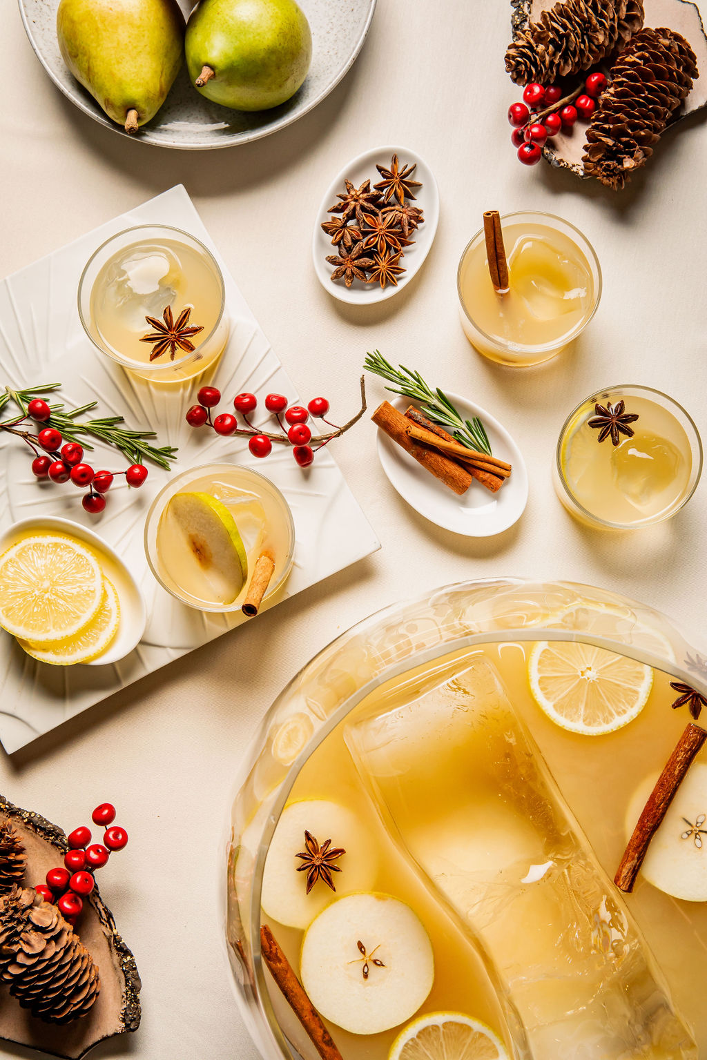 Spiced Pear & Whisky Punch