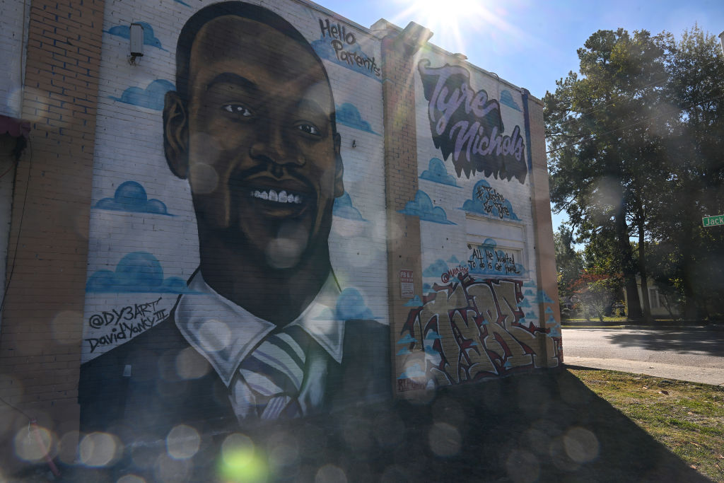 Tyre Nichols Mural In Memphis