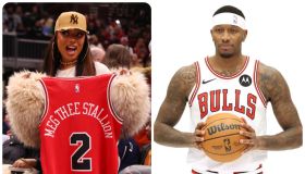 Megan Thee Stallion and Torrey Craig