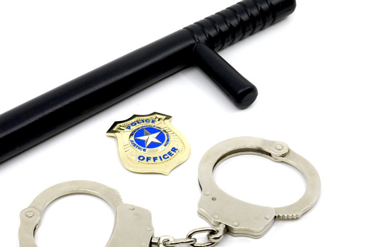 Police officers equipment for service