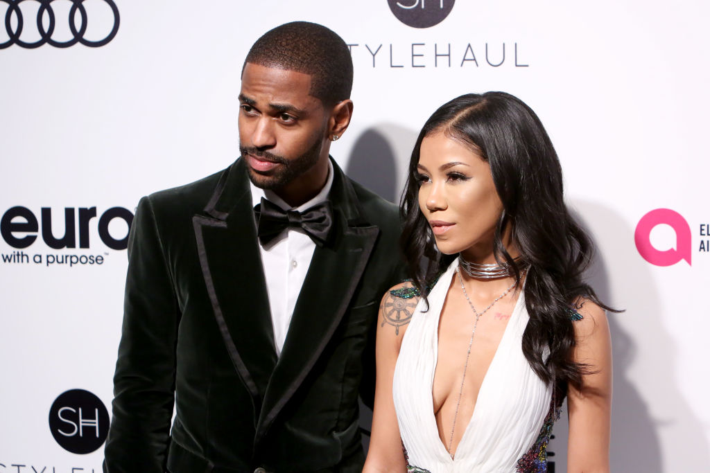 Big Sean & Jhene Aiko - Elton John AIDS Foundation Academy Awards Viewing Party, Los Angeles, USA - 26 Feb 2017