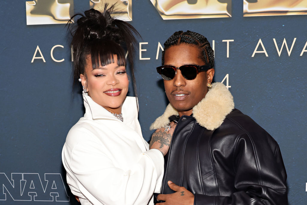 Rihanna and ASAP Rocky 38th Annual Footwear News Achievement Awards