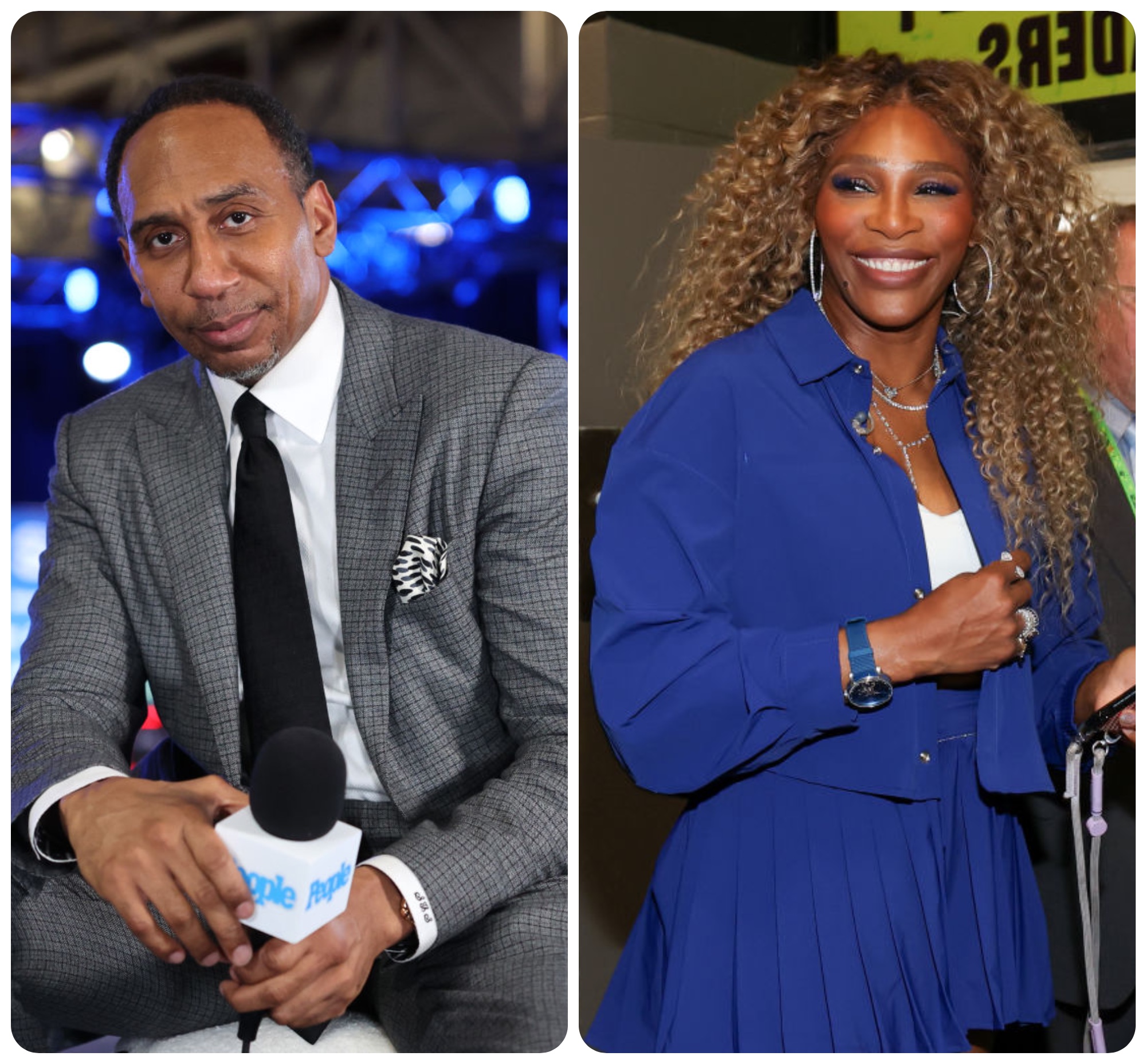 Stephen A. Smith x Serena Williams