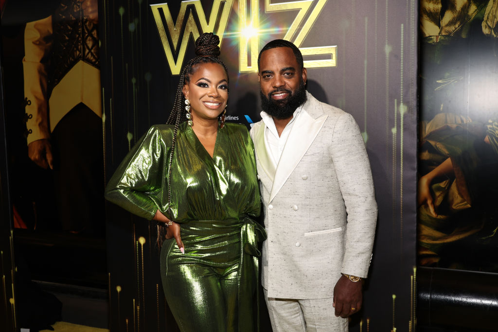 Kandi Burruss and Todd Tucker attend "The Wiz" Broadway Opening Night