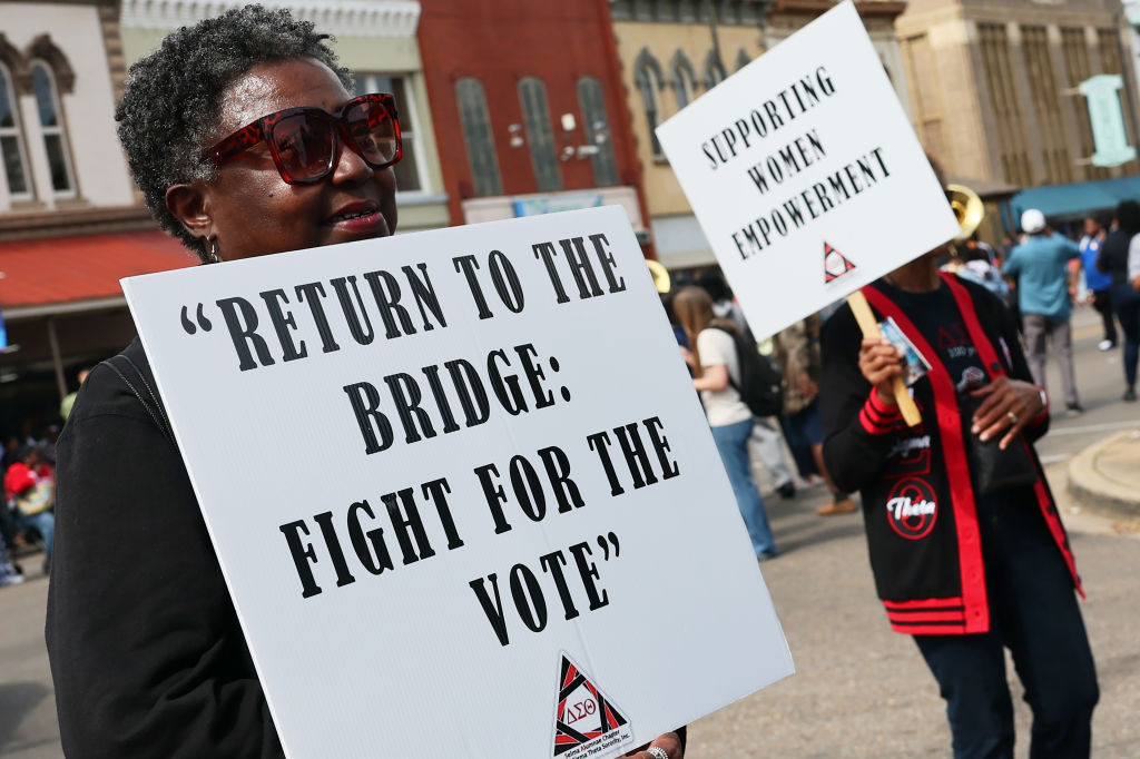 60th Anniversary Of Bloody Sunday March Commemorated In Selma, Alabama