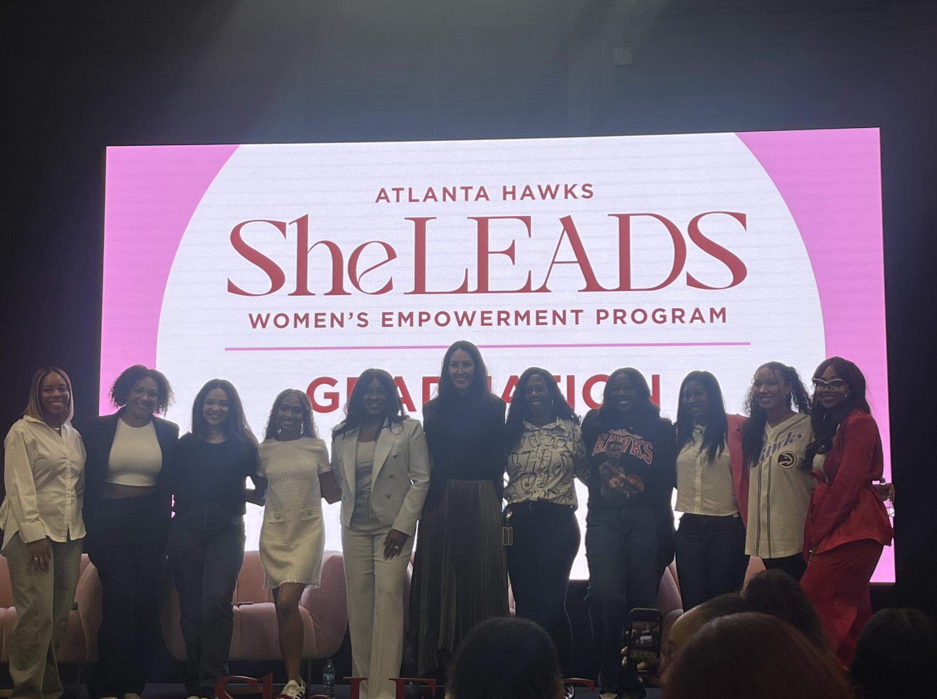 SHELeads Atlanta Hawsks