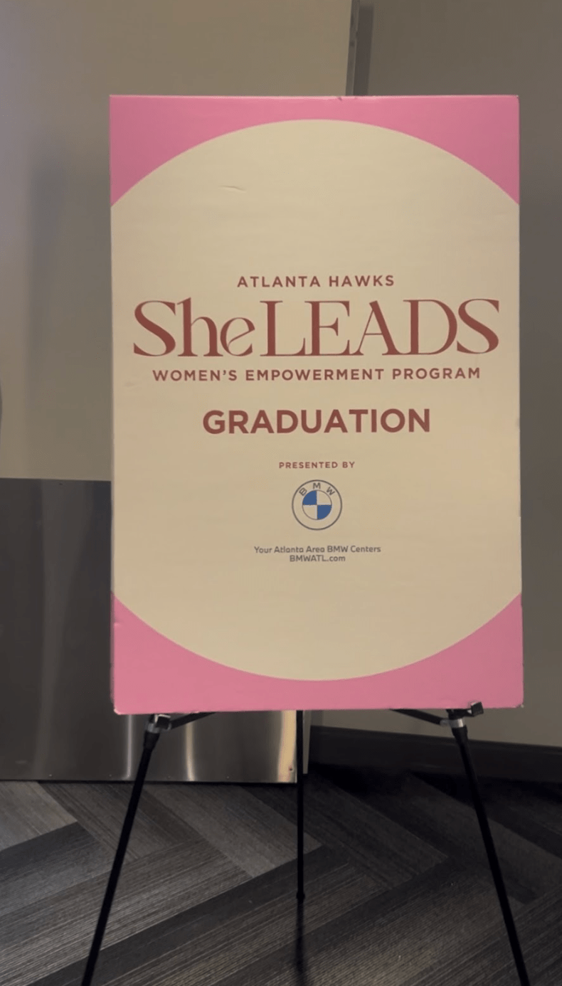 SHELeads Atlanta Hawsks