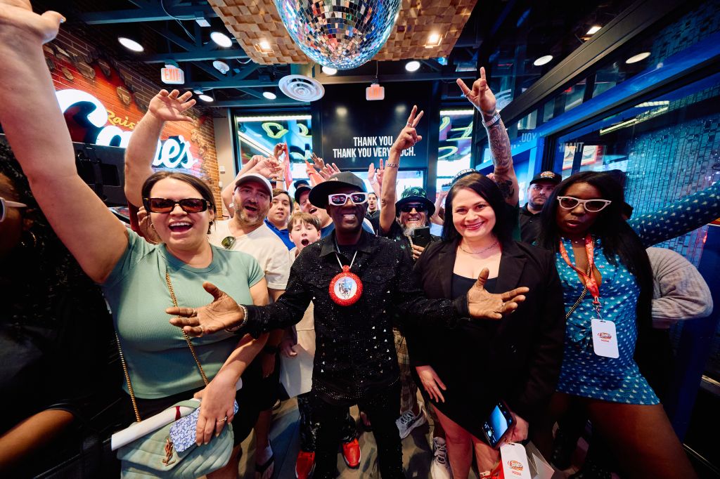 Flavor Flav at Raising Cane's