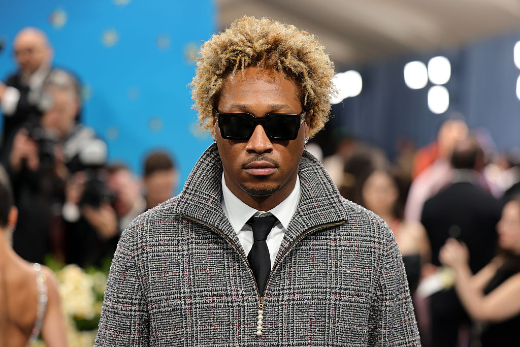 The 2025 Met Gala Celebrating "Superfine: Tailoring Black Style" - Arrivals- Future, Blonde, Afro, hair