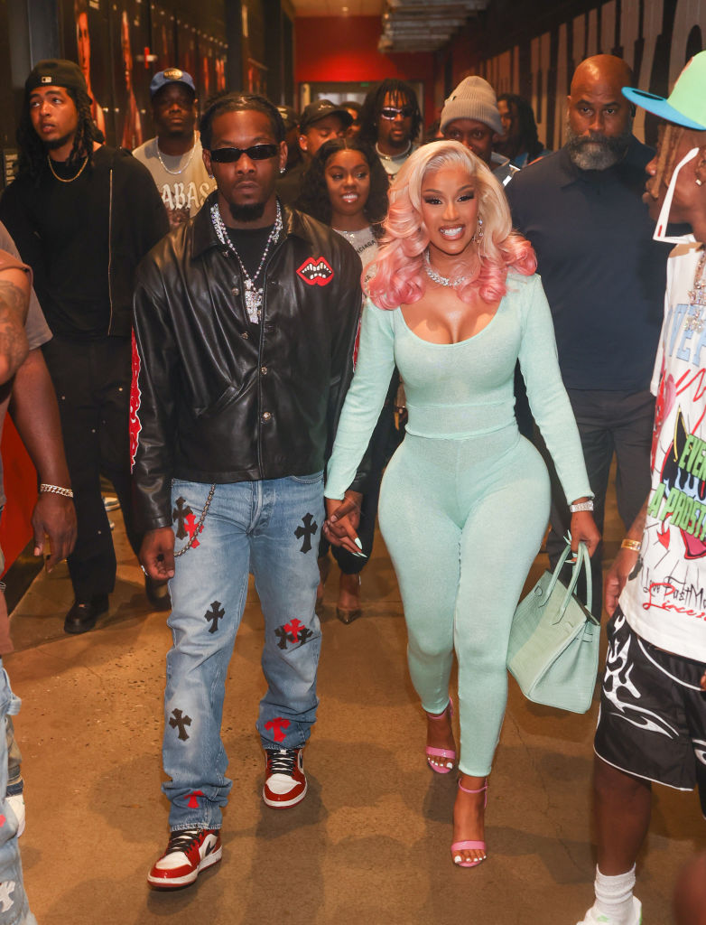 Offset and Cardi B attend HOT 107.9's Birthday Bash 2023