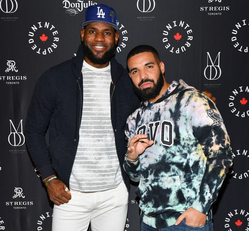 LeBron James & Drake attend Uninterrupted Canada Launch