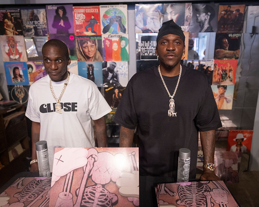 The Clipse Sign Copies Of Their New Album