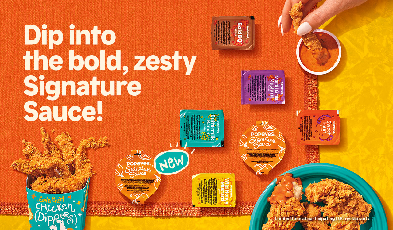 Popeyes' New Signature Sauce