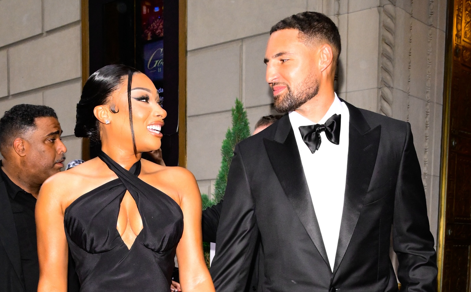 Megan Thee Stallion and Klay Thompson attend Pete & Thomas Foundation Gala