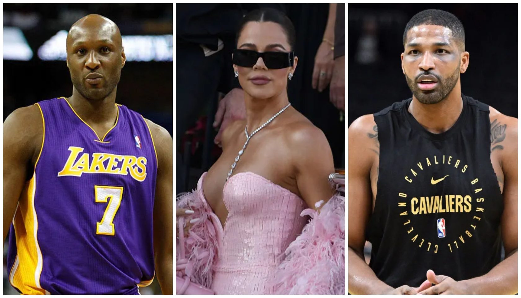 Lamar, Khloe, Tristan