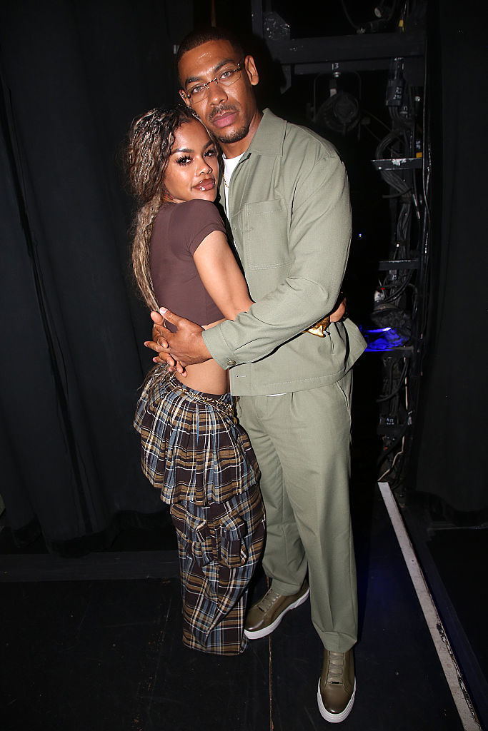 Teyana Taylor & Aaron Pierre Visit Broadway - July 2025