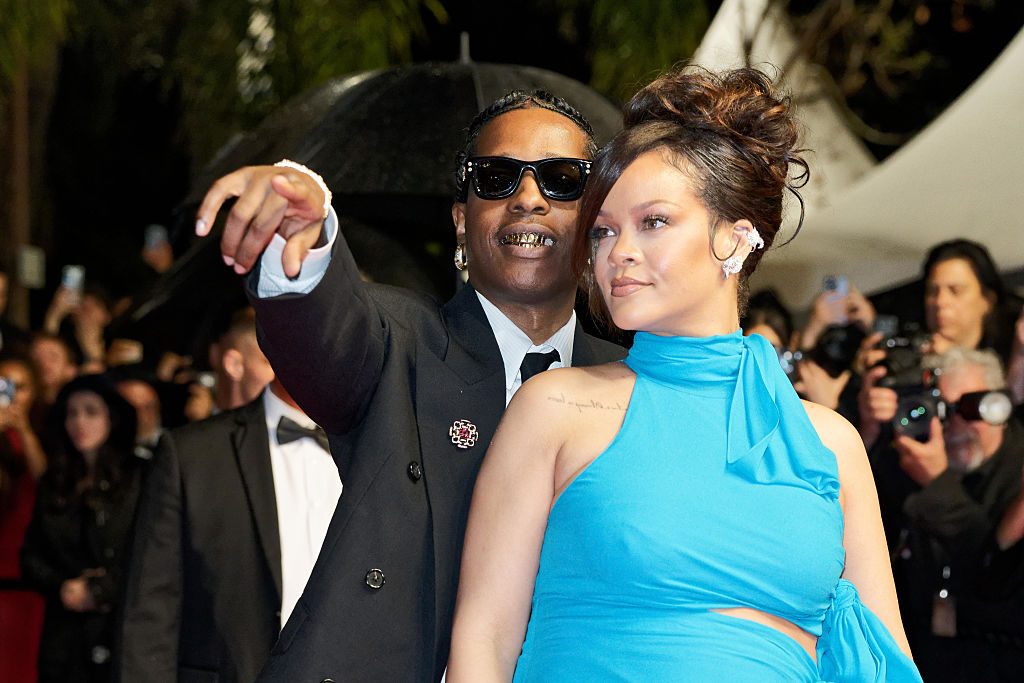 A$AP Rocky & Rihanna attend "Highest 2 Lowest" Red Carpet - The 78th Annual Cannes Film Festival