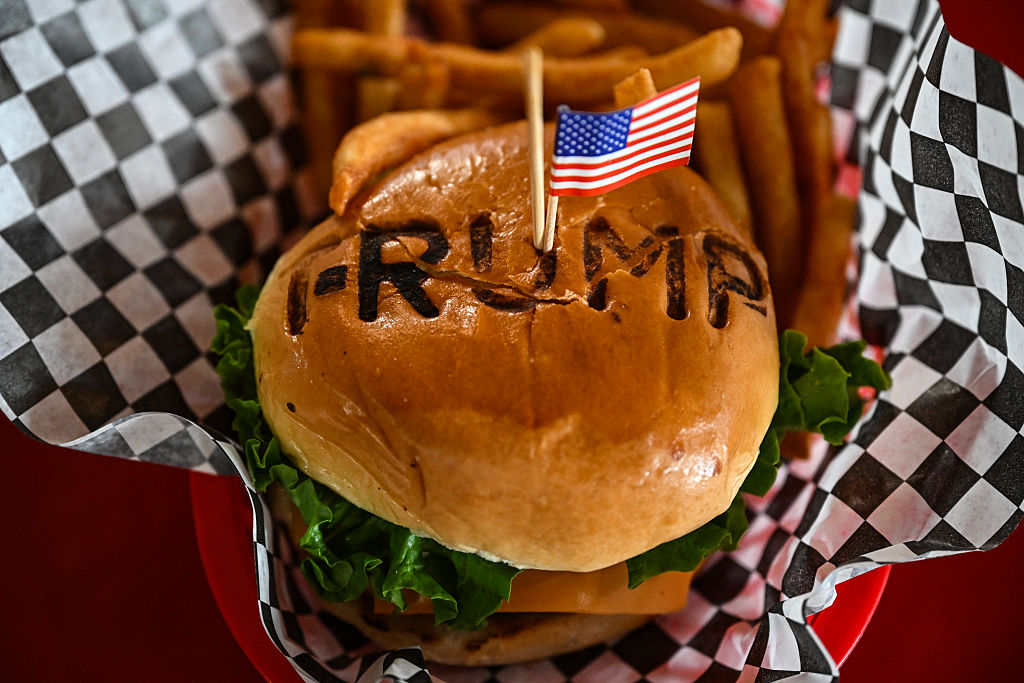 US-POLITICS-TRUMP-BURGER