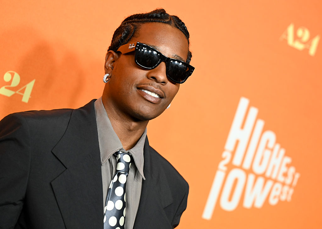 A$AP Rocky attends Apple Original Films And A24's "Highest 2 Lowest" Los Angeles Premiere
