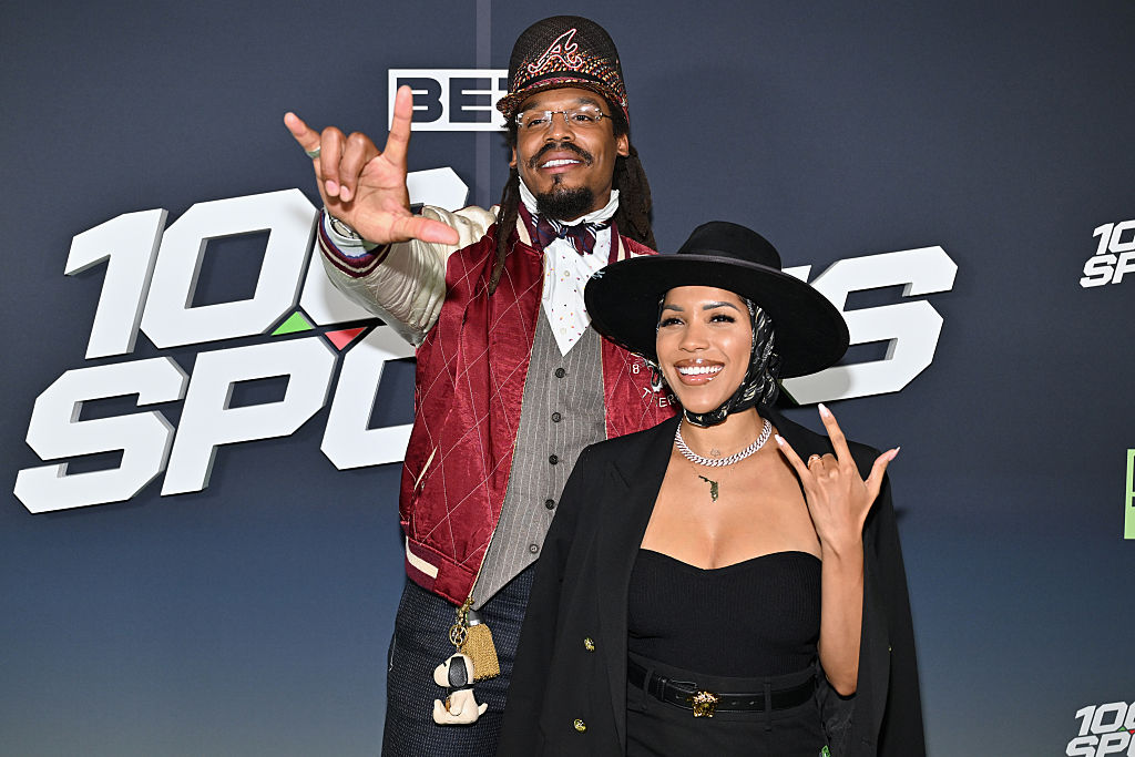 Cam Newton & Jasmin Brown