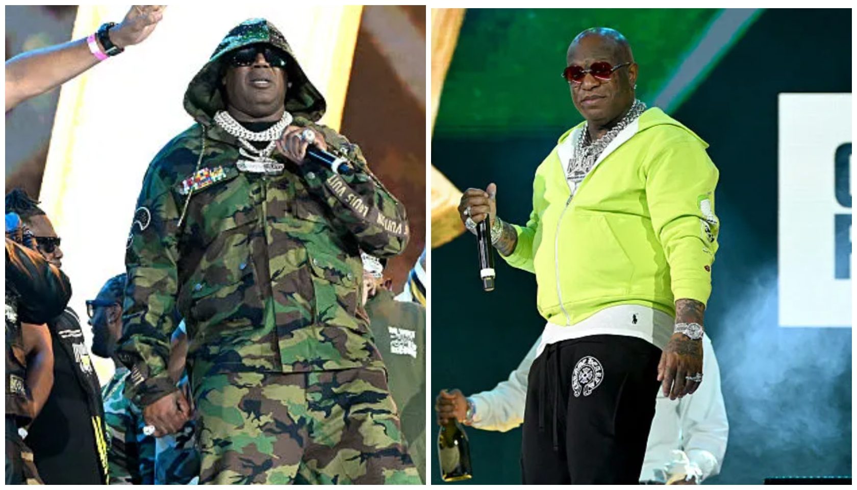 Master P of No Limit Records x Birdman of Cash Money Records perform at Verzuz