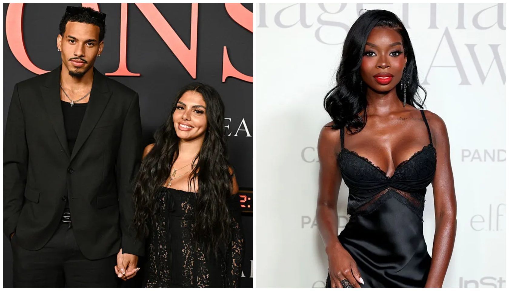 Huda Mustafa, Louis Russell, and Olandria Carthen